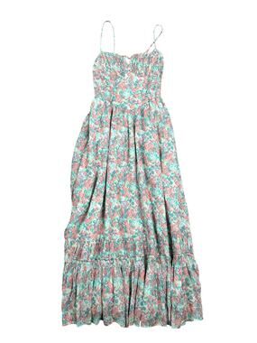 ae asymmetrical ruffle maxi slip dress Cotton Dress Frill Hem Slip Dress AE Asymmetrical Ruffle Maxi Slip Dress